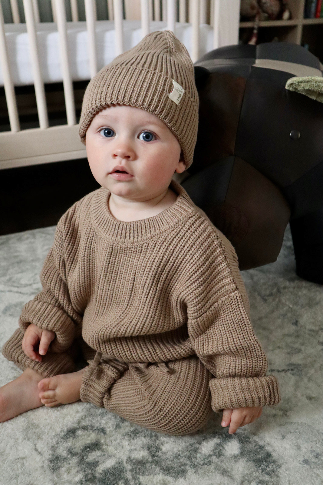 Chunky Knit Beanie | Pecan