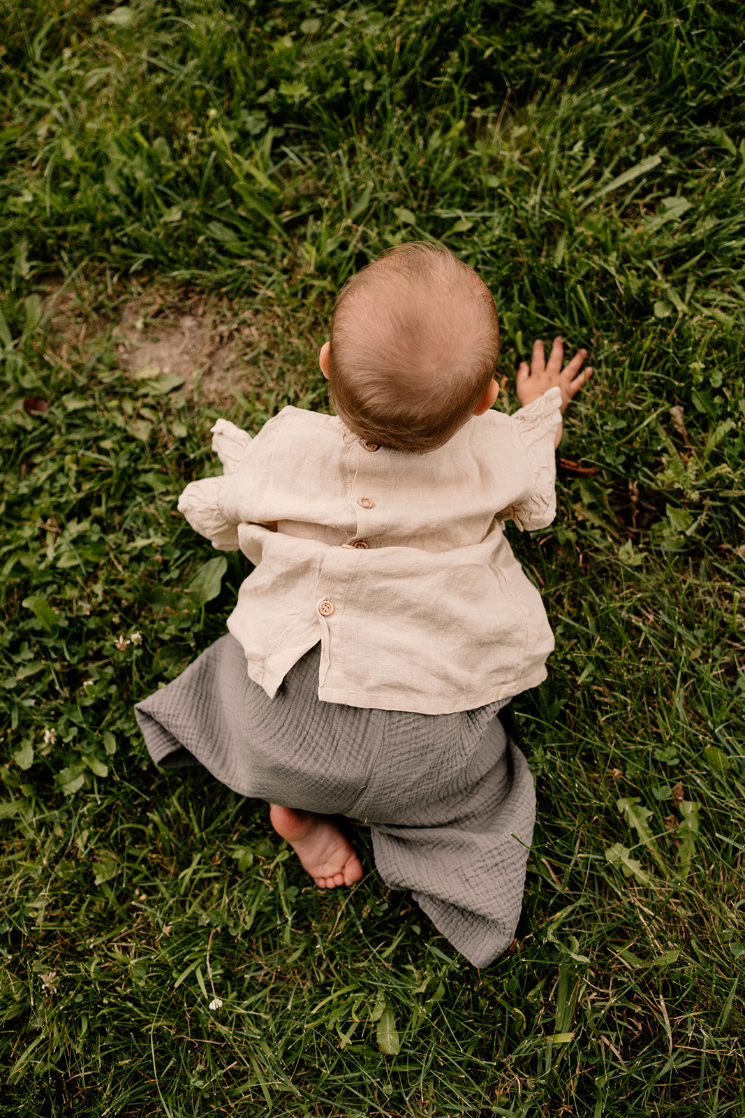 The Frill Linen Top