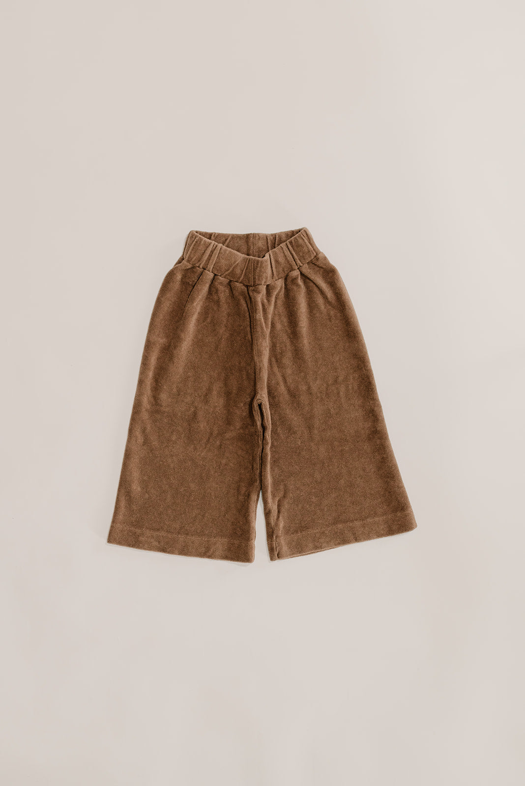 The Wide Leg Terry Trouser