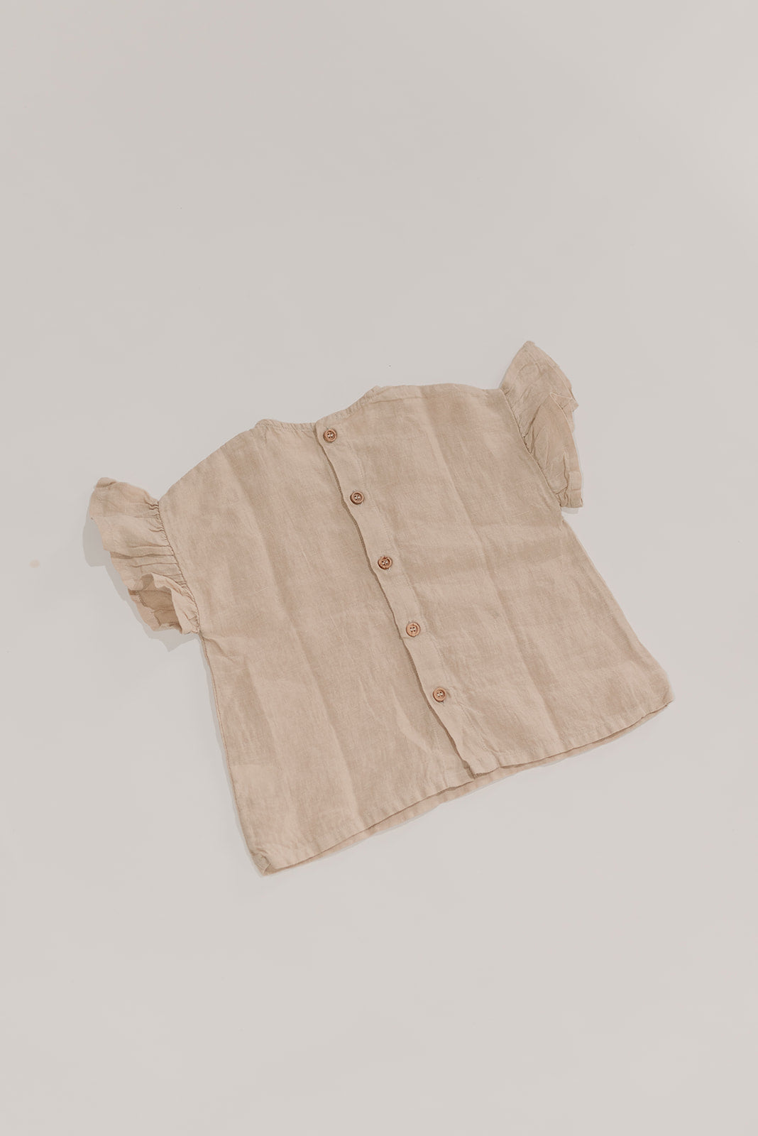 The Frill Linen Top