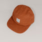 Cotton Five-Panel Hat | Rust