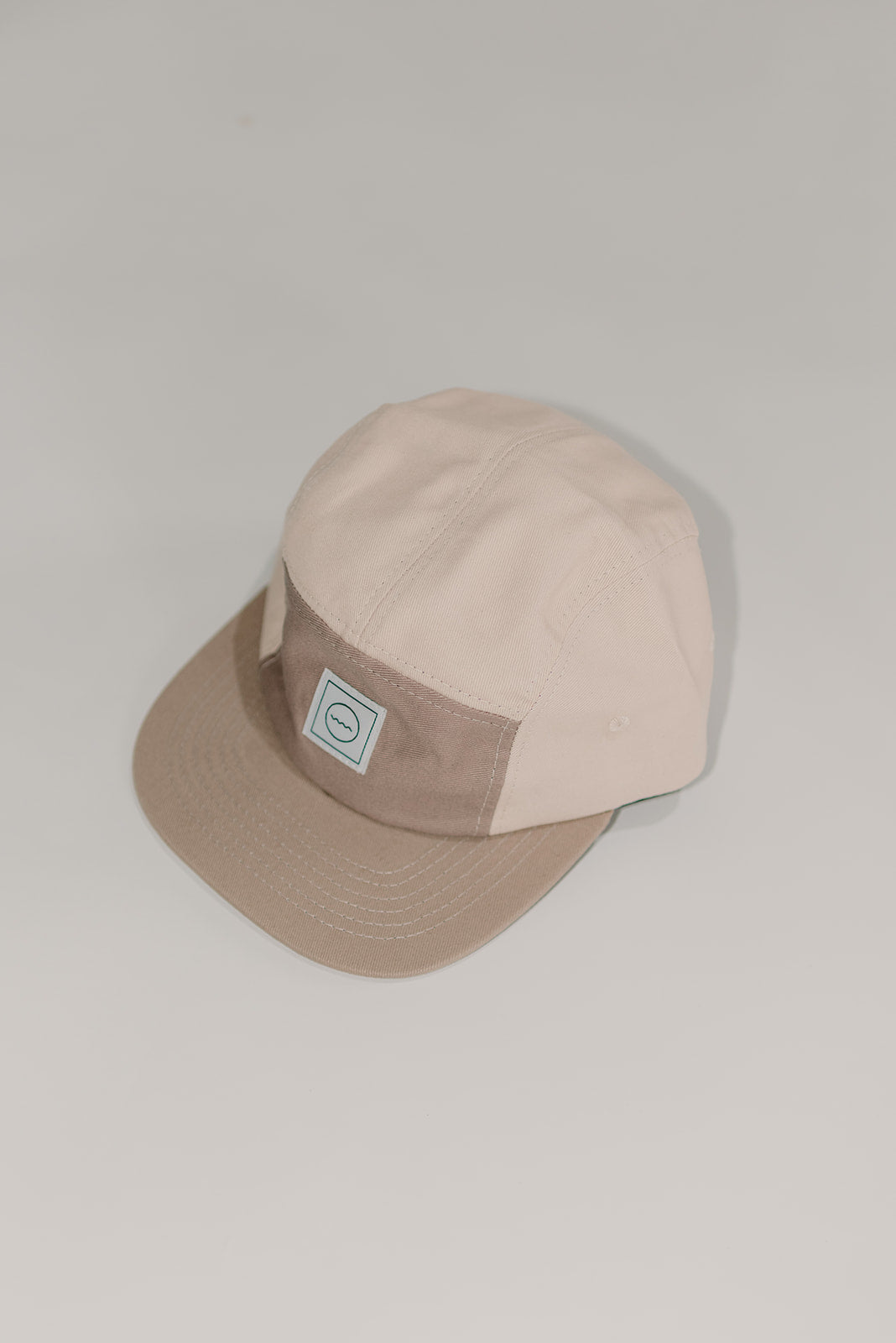 Cotton Five-Panel Hat | Sand