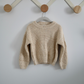 Chunky Knit Sweater | Speckled Beige