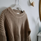 Chunky Knit Sweater | Pecan